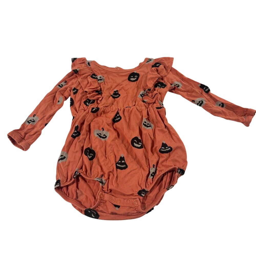 Kyte Baby 12-18M Pumpkin Body Suit Longsleeve